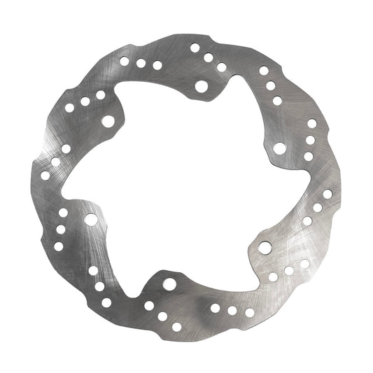 Brake disc (rotor) front HONDA ADV 350 '22, NSS 350 FORZA '21-'22, NSS 125 FORZA '15-'22, NSS 300 FORZA '18-'21, SH 350 '06-'22, NES 125 FORZA '15-'16 (256X144X4,5MM) (6X10,25MM) WAVE, NG Brakes