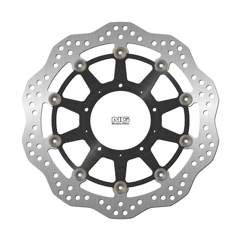 Brake disc (rotor) front HONDA CB 1100 '17-'21 (ALUMINIOWE FELGI) (310X94X4,5MM) (5X6,25MM) WAVE Floating (Aluminium center), NG Brakes