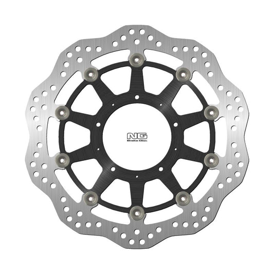 Brake disc (rotor) front HONDA CB 1100 '17-'21 (ALUMINIOWE FELGI) (310X94X4,5MM) (5X6,25MM) WAVE Floating (Aluminium center), NG Brakes