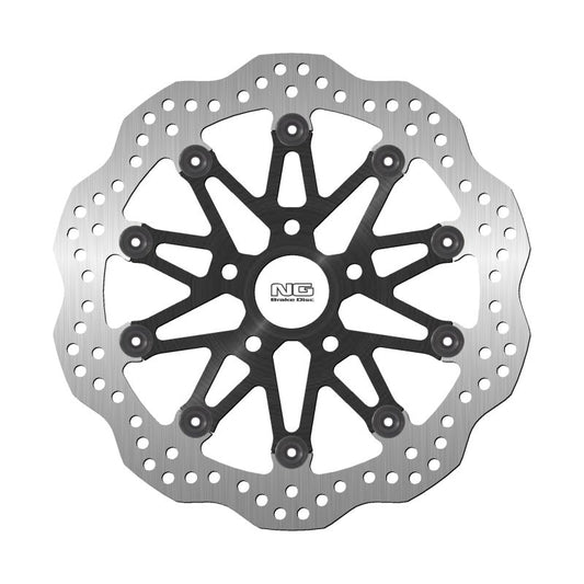 Brake disc (rotor) front HONDA CB 500X '22, (296X46X4MM) (5X10,25MM) WAVE, NG Brakes