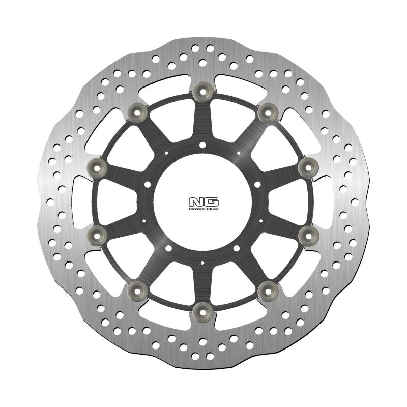 Brake disc (rotor) front HONDA CBR 1000RR FIREBLADE '18-'20 (320X94X4,5MM) (5X6,25MM) WAVE Floating (Aluminium center), NG Brakes