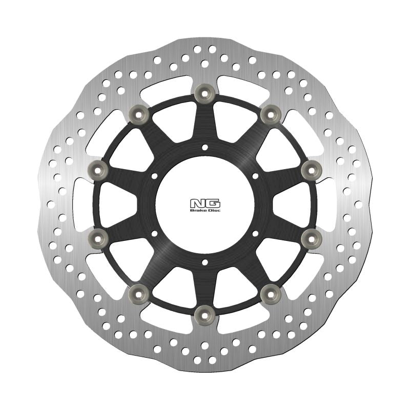Brake disc (rotor) front HONDA CBR 1000RR FIREBLADE '06-'07, VTR 1000R '00-'06, VTR 1000 SP-1/SP-2 '00-'06 (320X94X4,5MM) (6X6,25MM) WAVE Floating (Aluminium center), NG Brakes