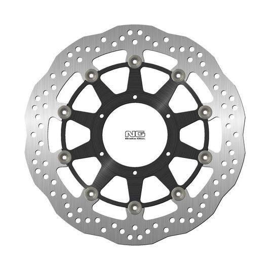 Brake disc (rotor) front HONDA CBR 1000RR FIREBLADE '06-'07, VTR 1000R '00-'06, VTR 1000 SP-1/SP-2 '00-'06 (320X94X4,5MM) (6X6,25MM) WAVE Floating (Aluminium center), NG Brakes