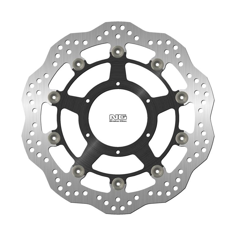 Brake disc (rotor) front HONDA CBR 1000RR FIREBLADE '08-'09 (310X94X5MM) (6X6,25MM) WAVE Floating (Aluminium center), NG Brakes