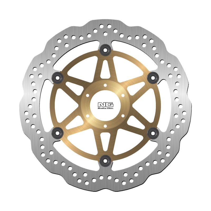 Brake disc (rotor) front HONDA CBR 1100XX SUPER BLACKBIRD '97-'98 (310X58X5MM) (6X6,25MM) WAVE Floating, NG Brakes