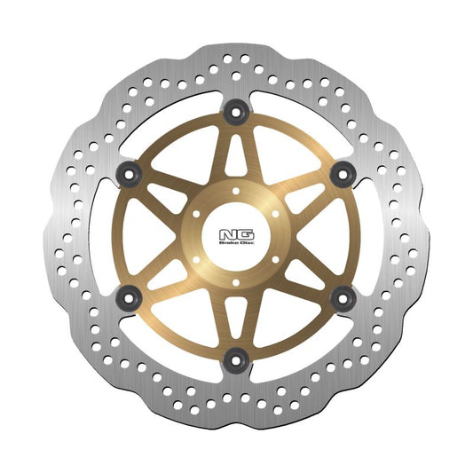 Brake disc (rotor) front HONDA CBR 1100XX SUPER BLACKBIRD '97-'98 (310X58X5MM) (6X6,25MM) WAVE Floating, NG Brakes