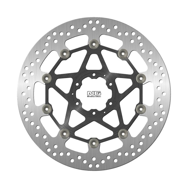 Brake disc (rotor) front HONDA CRF 1100L AFRICA TWIN '19-'23, CRF 1000L AFRICA TWIN '15-'20 (310X62X5MM) (96X6,25MM) (Aluminium center), NG Brakes