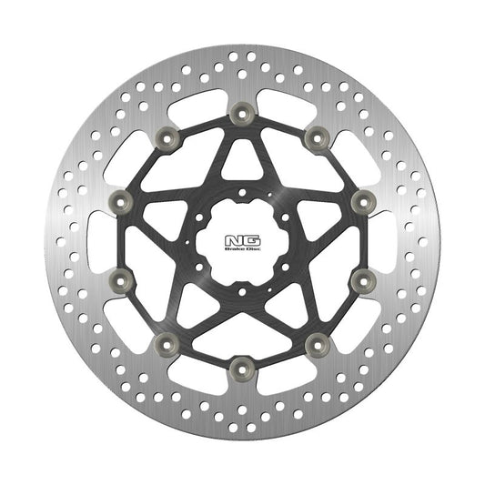 Brake disc (rotor) front HONDA CRF 1100L AFRICA TWIN '19-'23, CRF 1000L AFRICA TWIN '15-'20 (310X62X5MM) (96X6,25MM) (Aluminium center), NG Brakes