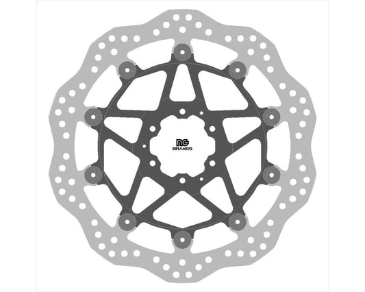 Brake disc (rotor) front HONDA XL 750 TRANSALP '23, (310X62X4,5MM) (6X6,25MM) WAVE (Aluminium center), NG Brakes