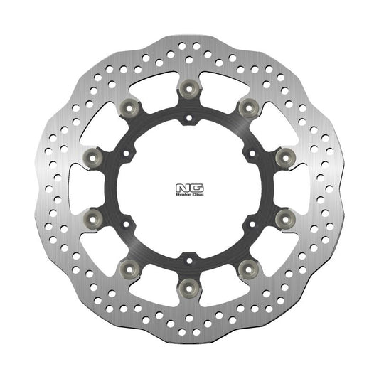 Brake disc (rotor) front HUSABERG FS 570 '10-'11, FS 450 '03-'08, FS 450 '18-'19, FSE 450/630C '05-'08, KTM SMR 450 '04-'14, SMR 525 '05-'07, SMR 560 '06-'08 (310X127X5MM) (6X6,25MM) WAVE (Aluminium center), NG Brakes