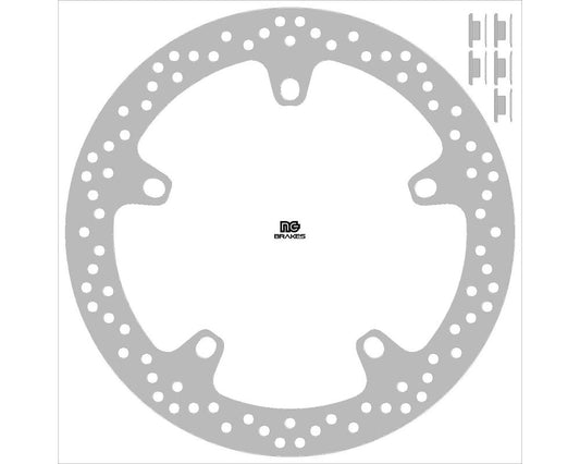 Brake disc (rotor) front INDIAN STANDARD FTR 1200 '18-'23, BAGGER CHALLENGER 1800 '20-'23, TOURING PURSUIT 1800 '22-'23 (320X180,3X5MM) (5X13,8X16,4MM), NG Brakes