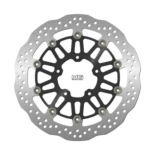 Brake disc (rotor) front MV AGUSTA BRUTALE 675/800 '12-'20, F3 675 '11-'22 (320X80X5MM) (5X8,25MM) WAVE Floating (Aluminium center), NG Brakes