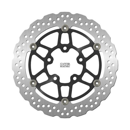 Brake disc (rotor) front SUZUKI GSF 650 BANDIT / GSX 750F '04-'06, SV 650 '03-'15, VL 1500 INTRUDER M '08-'10, VLR 1800 INTRUDER '08-'11 (290X69X4,5MM) (5X10,25MM) WAVE Floating (Aluminium center), NG Brakes