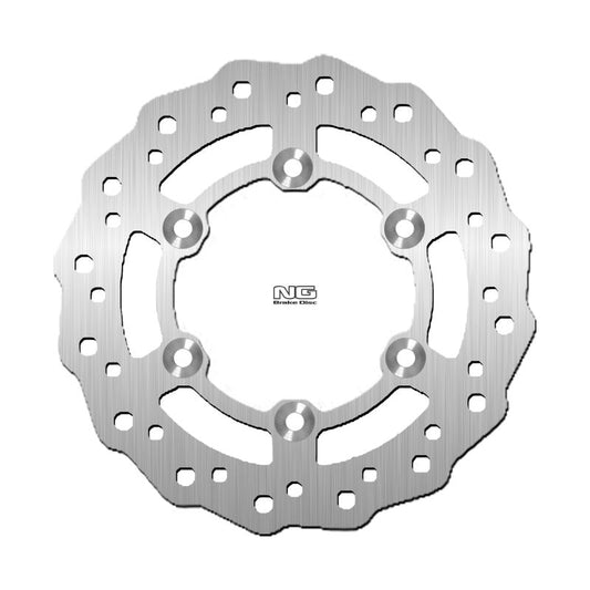 Brake disc (rotor) front SUZUKI RM 85 '05-'23, YAMAHA YZ 80 '93-'05 (220X100,5X3MM) (6X6,25MM) WAVE, NG Brakes