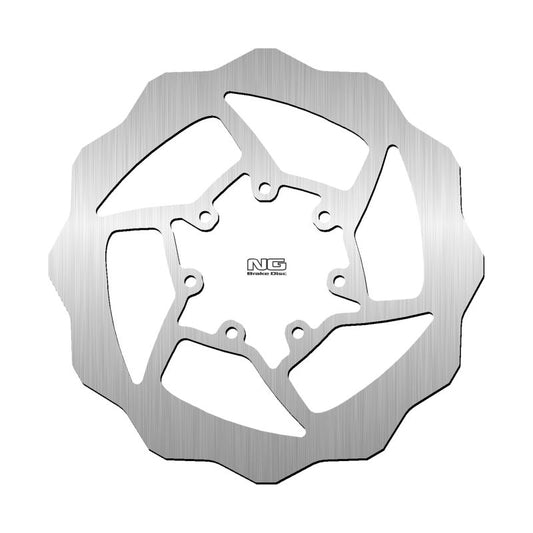 Brake disc (rotor) front TM RACING MX/SMX 85 JUNIOR (220X0X3MM) (7X6,25MM) WAVE, NG Brakes