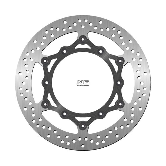 Brake disc (rotor) front TRIUMPH BONNEVILLE T100/AMERICA 800/900 '01-'16, MR. BROWN / Q-BIKE 900 '12-'13, SCRAMBLER 900 '06-'16, SPEEDMASTER 900 '03-'04, THE RUNNER 900 ''12-'13, THUNDERBIRD 900 '96-'04 (310X144X5MM) (6X8,25MM) Floating, NG Brakes