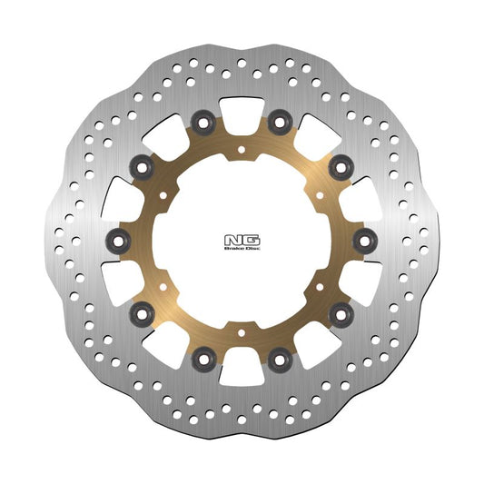 Brake disc (rotor) front YAMAHA FJR 1300 '03-'19, MT-01 '05-'06, XV V-MAX 1700 '09-'17, YZF-R7 '99-'02 (320X132X5MM) (6X8,25MM) WAVE Floating, NG Brakes