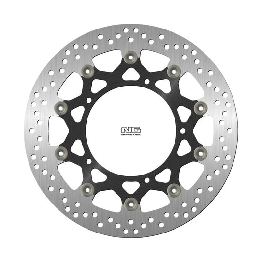 Brake disc (rotor) front YAMAHA FZ8/FZS FAZER '10-'16, XT 1200Z SUPER TENERE '10-'21, YZF R1 '07-'15, YZF R6 '05-'16 (310X132X4,5MM) (5X8,25MM) Floating (Aluminium center), NG Brakes