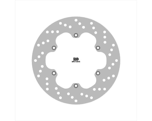 Brake disc (rotor) rear APRILIA AF1 125 '88-'93 (240X124X5MM) (6X6,25MM), NG Brakes