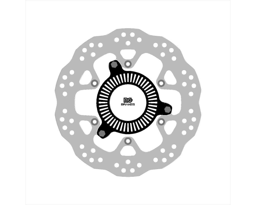 Brake disc (rotor) rear BENELLI 502C '19-'22, BN 251 '15-'22, IMPERIALE 400, LEONCIO 250, TRK 250 '18-'22 (240X110X5MM) (6X6,25MM) WAVE, NG Brakes
