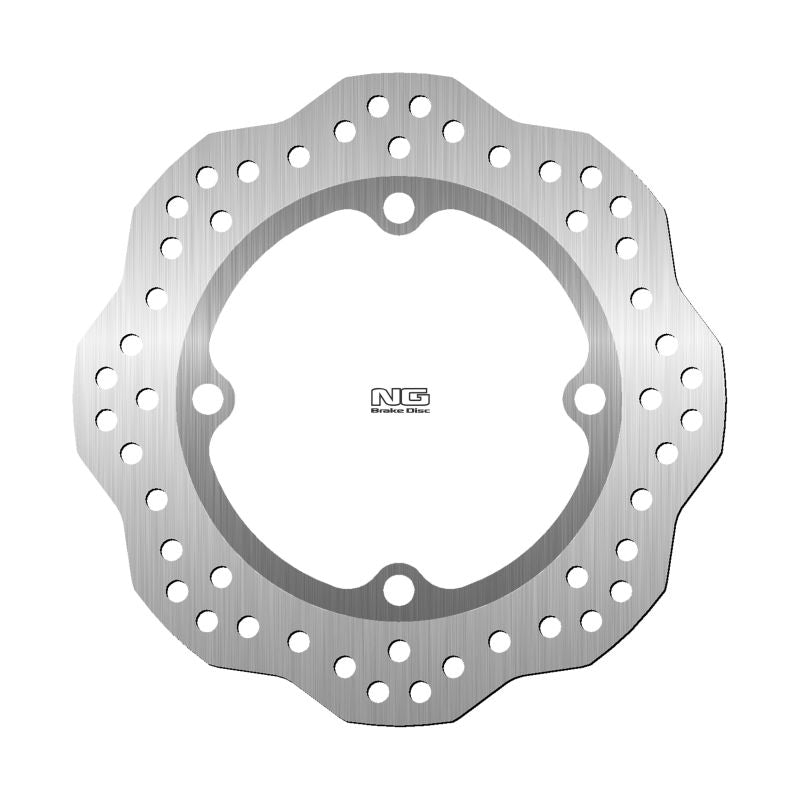 Brake disc (rotor) rear HONDA CB/CBF 300 / R '18-'22, CB 125R '18-'21, CB 250R '18, CBF 250 '18-'21 (220X107,5X5MM) (4X10,6MM) WAVE, NG Brakes