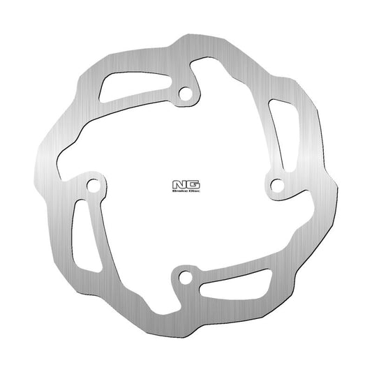 Brake disc (rotor) rear KAWASAKI KX 250 '19-'24, KX 450 '19-'24 (220X115X4MM) (4X10,25MM) WAVE, NG Brakes
