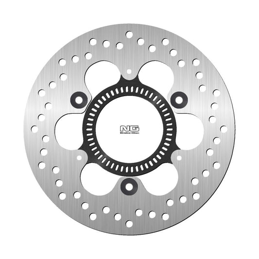 Brake disc (rotor) rear KAWASAKI NINJA 400 / Z 400 '18-'22, NINJA 125 /Z 125 '19-'22, NINJA 250 / Z 250 '14-'18, NINJA 300 / Z 300 '13-'17 (220X100X5MM) (3X10,25MM), NG Brakes