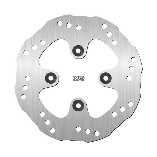 Brake disc (rotor) rear KEEWAY RKS 125 E4 '12-'21, RKS 125 SPORT '15-'21, SPEED 125 '09-'17 (190X58,2X4MM) (4X10,25MM) WAVE, NG Brakes