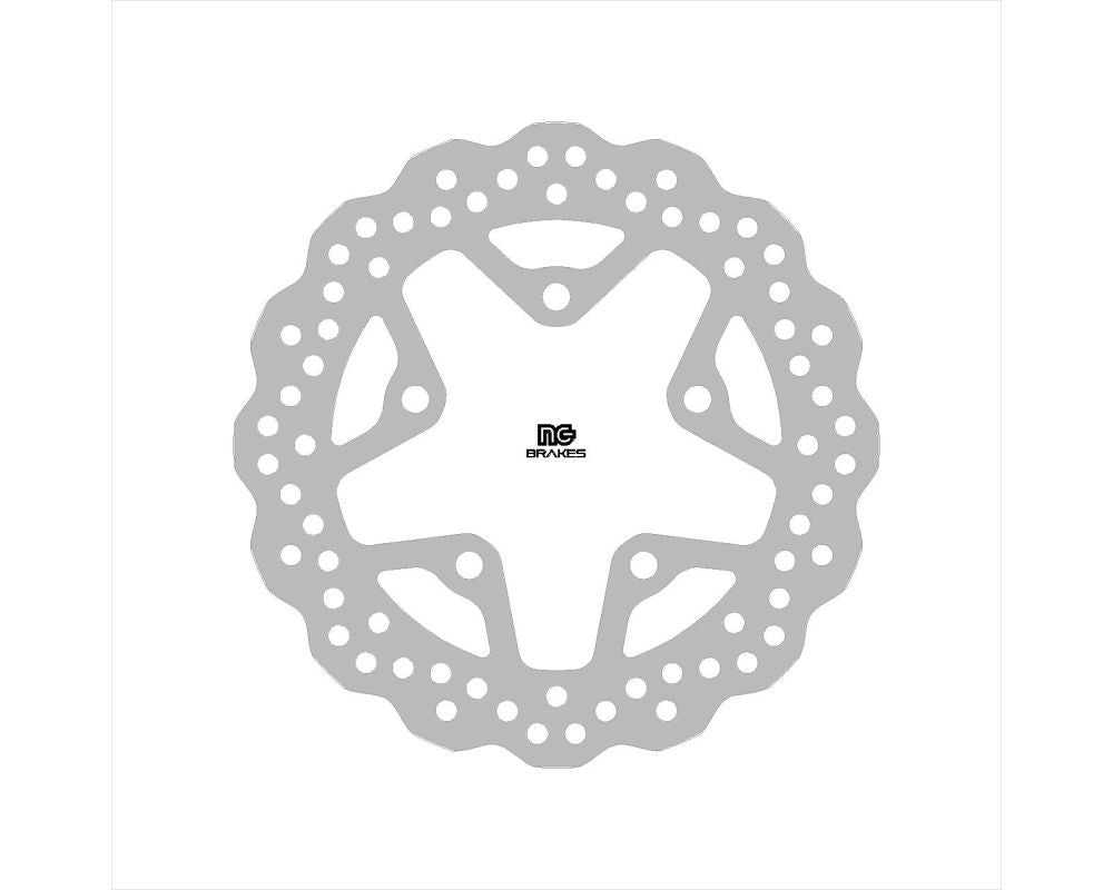 Brake disc (rotor) rear KYMCO DT X360 125 '22-'23, AGILITY 300 '19-'22, AGILITY 350 '21-'23, DT X360 360 '22-'23 (240X88X5MM) (5X10,25MM), NG Brakes