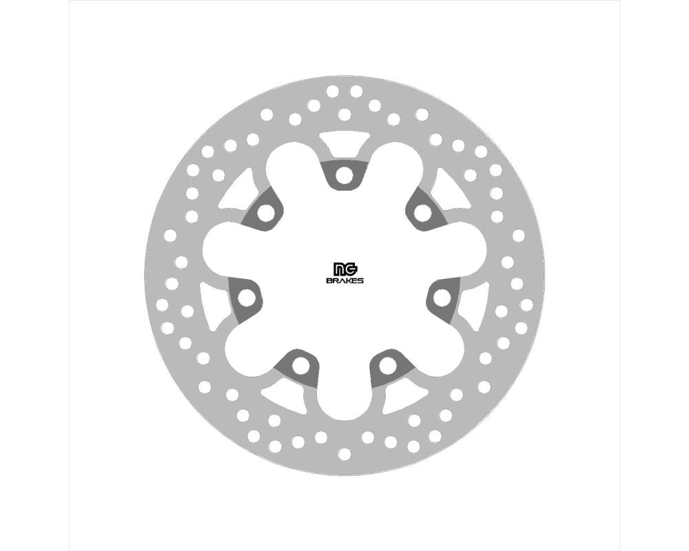 Brake disc (rotor) rear PIAGGIO BEVERLY 300/400 '21-'23 (240X102X5MM) (7X10,25MM), NG Brakes