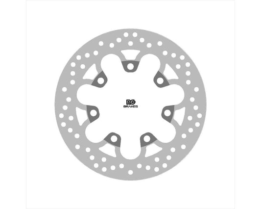 Brake disc (rotor) rear PIAGGIO BEVERLY 300/400 '21-'23 (240X102X5MM) (7X10,25MM), NG Brakes