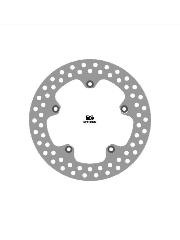 Brake disc (rotor) rear PIAGGIO BEVERLY 500 '07-'12 (210X110X4MM) (5X6,5MM), NG Brakes