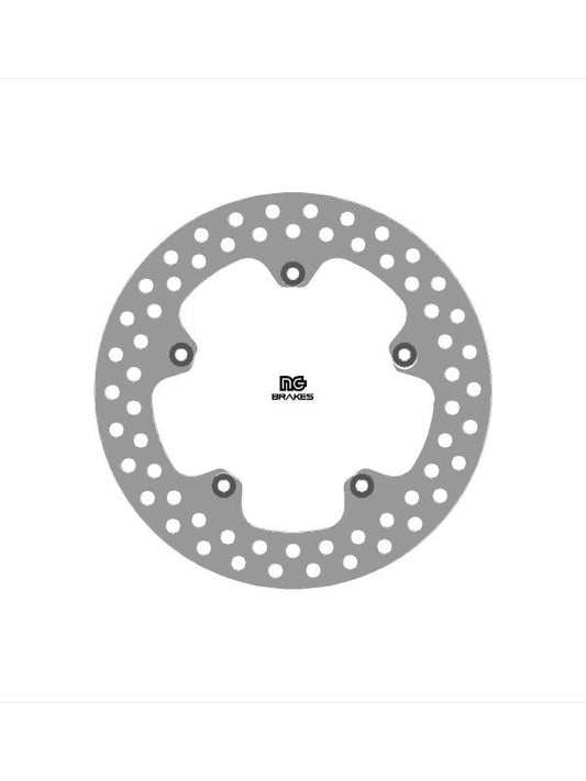 Brake disc (rotor) rear PIAGGIO BEVERLY 500 '07-'12 (210X110X4MM) (5X6,5MM), NG Brakes