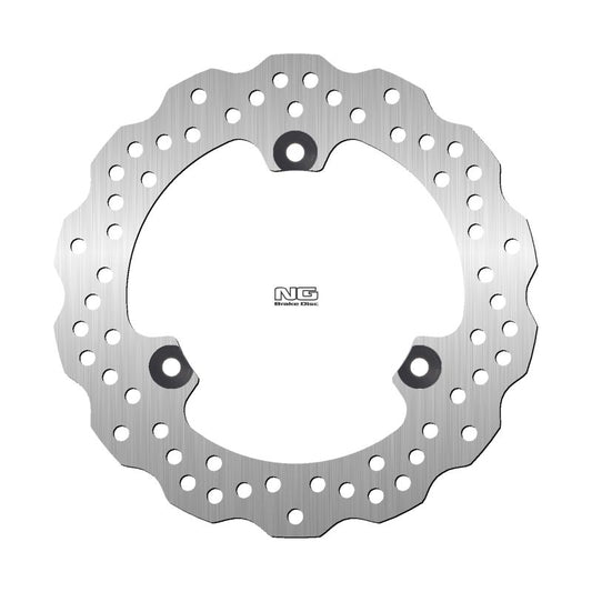 Brake disc (rotor) rear YAMAHA CYGNUS 125 '20-'21, N-MAX 125/150/155 '15-'21 (230X120X4,5MM) (3X10,25MM) WAVE, NG Brakes