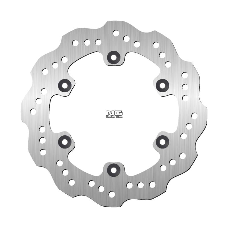 Brake disc (rotor) rear YAMAHA DT 125X SUPERMOTARD '05-'06, WR 125R/X SUPERMOTARD '09-'17 (220X115X4,5MM) (6X8,25MM) WAVE, NG Brakes