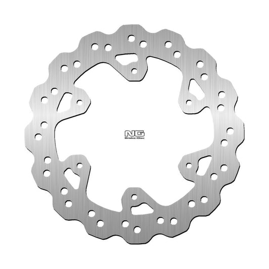 Brake disc (rotor) rear YAMAHA WR 250R '08-'17, WR 250X '08-'18, WR 250 RL '20 (230X115X4MM) (6X6,25MM) WAVE, NG Brakes