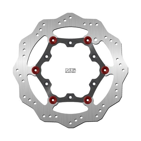 Brake disc (rotor) front AJP PR4 125 '05-09, BETA ALP 4.0 '05, GAS GAS EC250/300 '96-20 (260X108X3MM) (6X6,5MM) WAVE Floating, NG Brakes