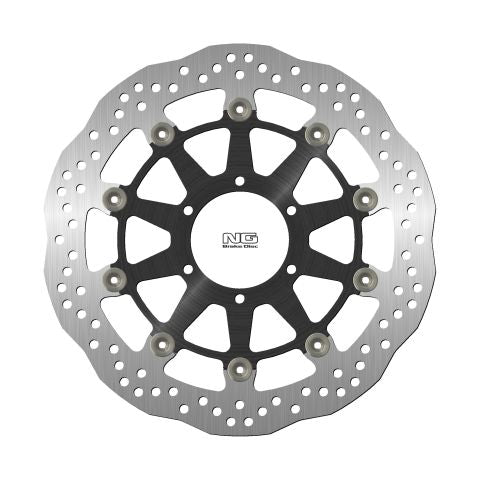 Brake disc (rotor) front BMW M1000RR/S1000RR '20-21 (320X80,2X4,5MM) (6X8,5MM) WAVE Floating (Aluminium center), NG Brakes