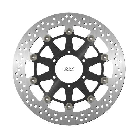 Brake disc (rotor) front BMW S1000RR/S1000R/S1000XR '19-21 (320X80,2X5MM) (6X8,5MM) WAVE Floating (Aluminium center), NG Brakes