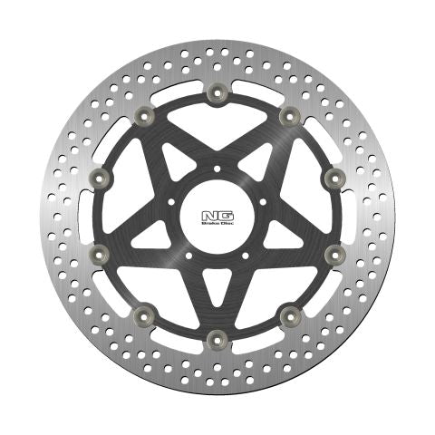 Brake disc (rotor) front DUCATI 1098, 1199/1299 PANIGALE, 1200 MONSTER (330X72X5) Floating (Aluminium center) - Replaces NG1388, NG Brakes