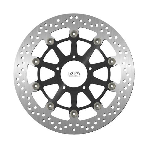 Brake disc (rotor) front DUCATI DARK '15-16, DIAVEL '11-18, HYPERMOTARD '13-18 (320X72X5MM) (5X8,5MM) Floating (Aluminium center), HYPERSTRADA, MONSTER, MULTI STRADA 950/1200, NG Brakes