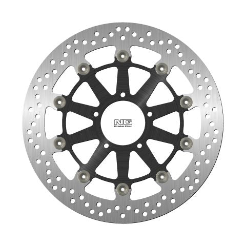 Brake disc (rotor) front DUCATI DIAVEL 1260/MONSTER 950/MULTISTRADA 950/1260 '18-21 (320X72X4,5MM) (5X8,5MM) Floating (Aluminium center), NG Brakes