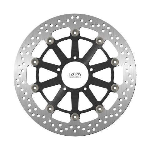 Brake disc (rotor) front DUCATI MONSTER 1000/1100 '06-11, PANIGALE 900/959 '14-19 (320X72X4,5MM) (5X8,5MM) (Aluminium center), NG Brakes