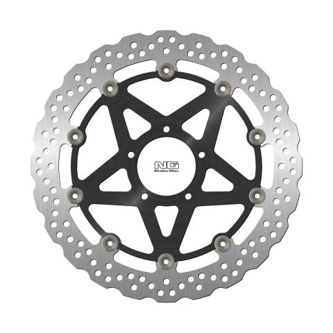 Brake disc (rotor) front DUCATI PANIGALE '12-21 (330X72X5MM) (5X8,5MM) WAVE Floating (Aluminium center), NG Brakes
