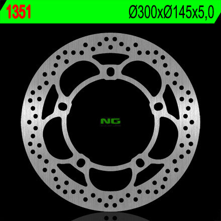Brake disc (rotor) front GILERA GP800 '08-'13, APRILIA SRV850 '12-'17 (300X145X5) (under the order)(300X145X5,0), NG Brakes