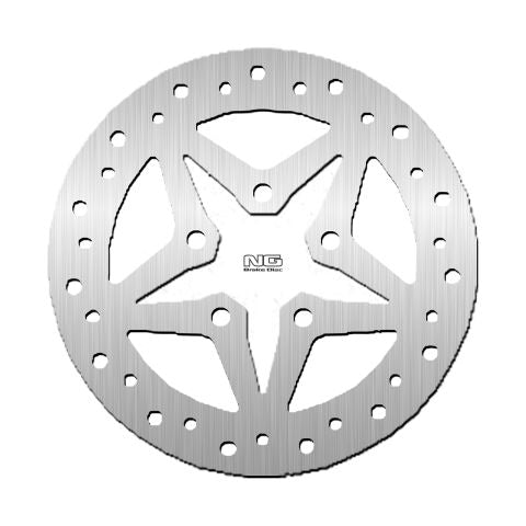Brake disc (rotor) front HM BAJA/CRX 50 '03-05 (184X46X3MM) (5X6,5MM), NG Brakes