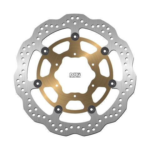 Brake disc (rotor) front HONDA CBR 1000 RR '06-'07, VTR 1000 SP1/SP2 '00-'04 (320X94X4,5MM) (6X6,5MM) WAVE Floating, NG Brakes
