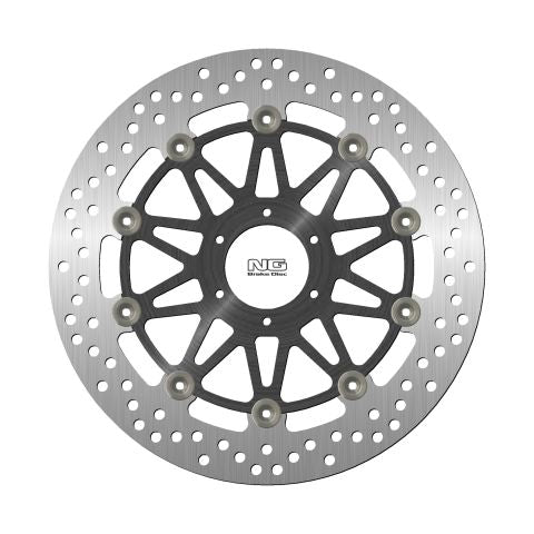 Brake disc (rotor) front HONDA CBR600 '95-98, CBR900/929 '93-97 (296X58X4MM) (6X6,5MM) Floating (Aluminium center), NG Brakes