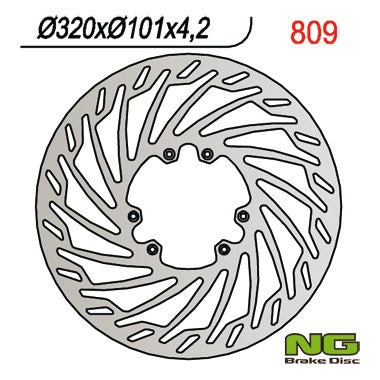 Brake disc (rotor) front HONDA CR/CRF 320 MM, NG Brakes