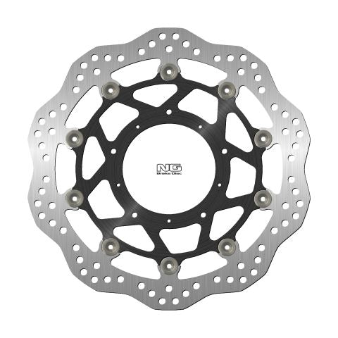 Brake disc (rotor) front HONDA CRF1100 AFRICA TWIN '19-23 (310X100,5X4,5MM) (5X6,5MM) WAVE Floating (Aluminium center), NG Brakes